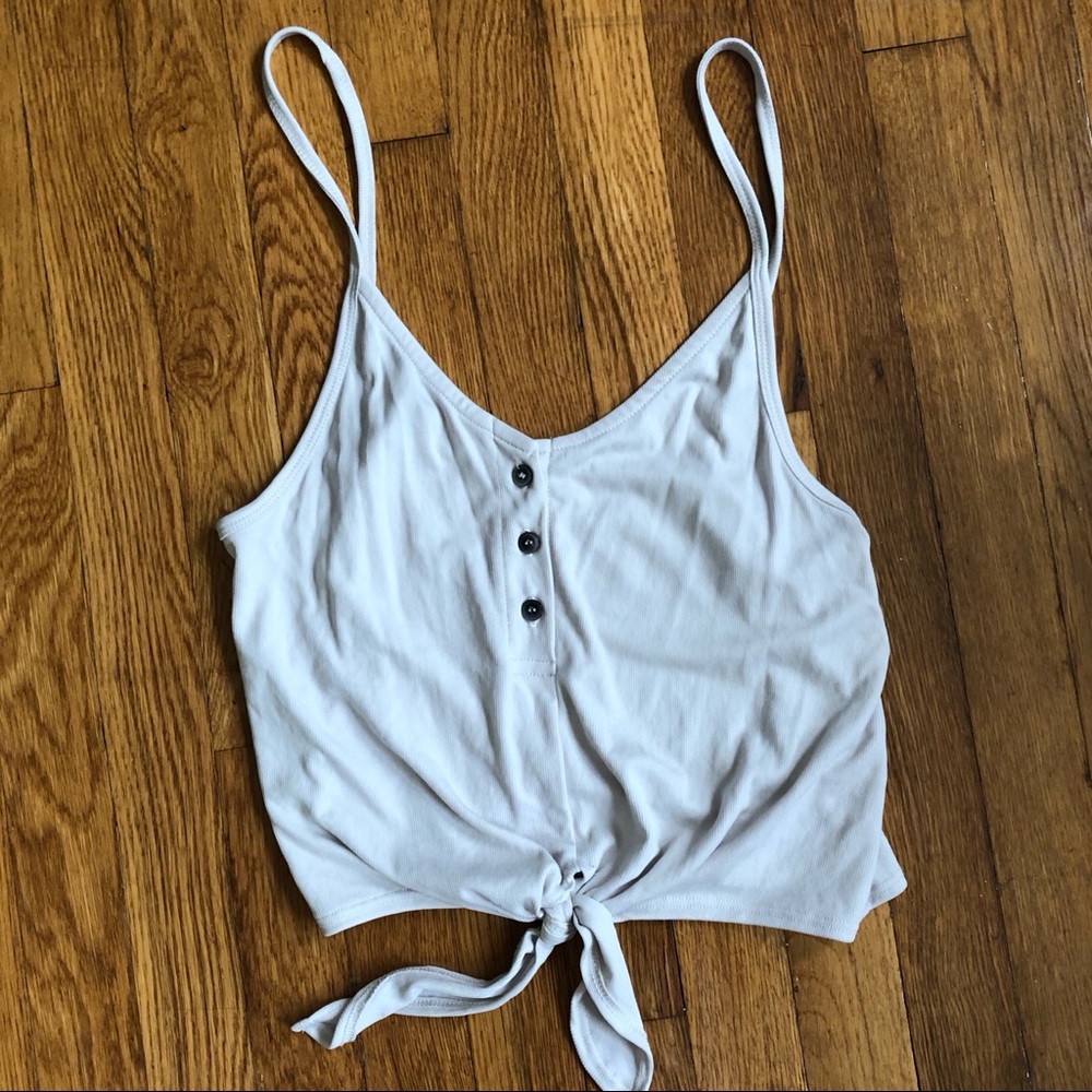 Crop women strap shirt. Great condition no stains